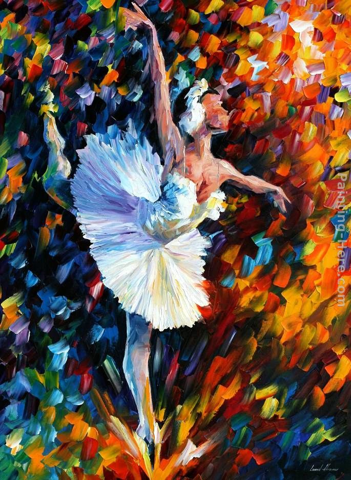 DANCE OF THE SOUL painting - Leonid Afremov DANCE OF THE SOUL art painting